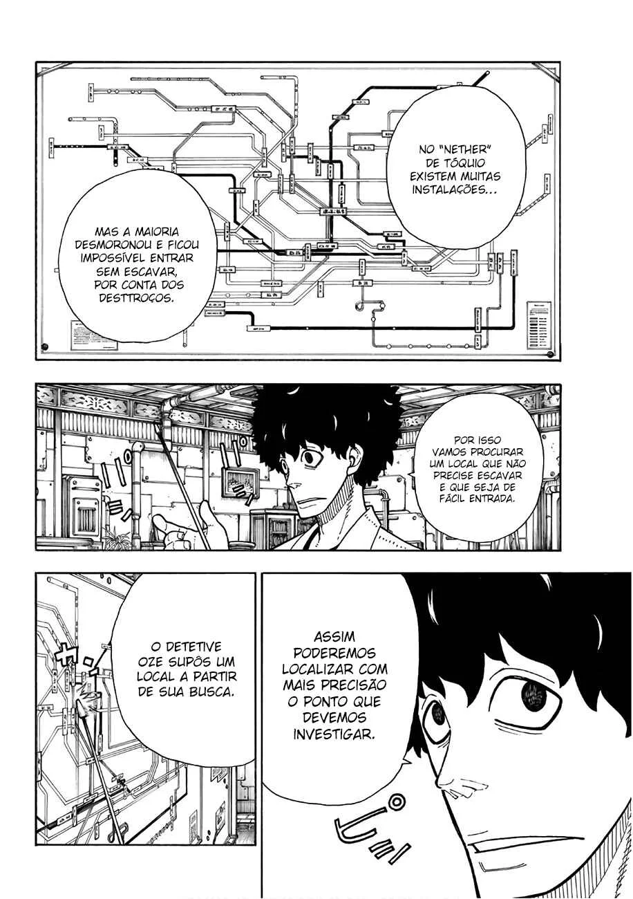 Fire Force Capítulo 2 – O Demônio, O Cavaleiro, E a Bruxa