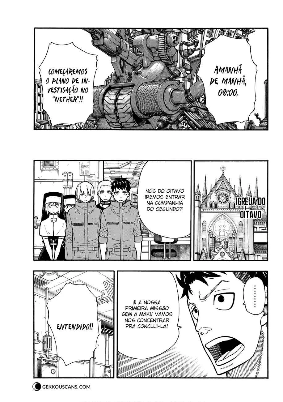 Fire Force Capítulo 2 – O Demônio, O Cavaleiro, E a Bruxa