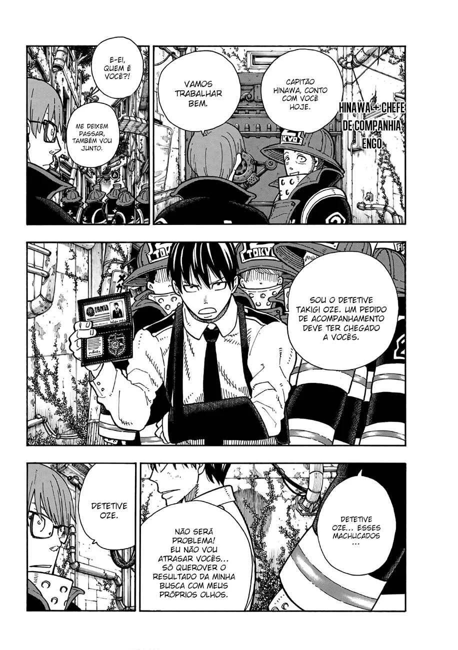 Fire Force Capítulo 2 – O Demônio, O Cavaleiro, E a Bruxa