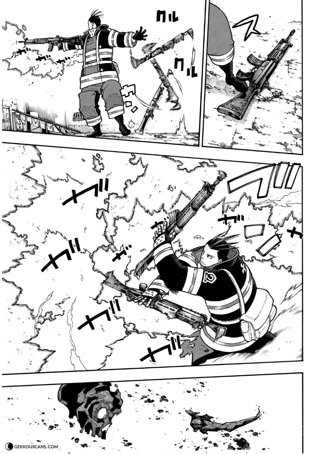Fire Force Capítulo 2 – O Demônio, O Cavaleiro, E a Bruxa