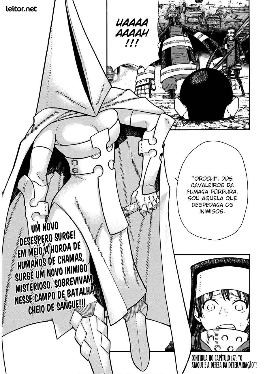 Fire Force Capítulo 2 – O Demônio, O Cavaleiro, E a Bruxa
