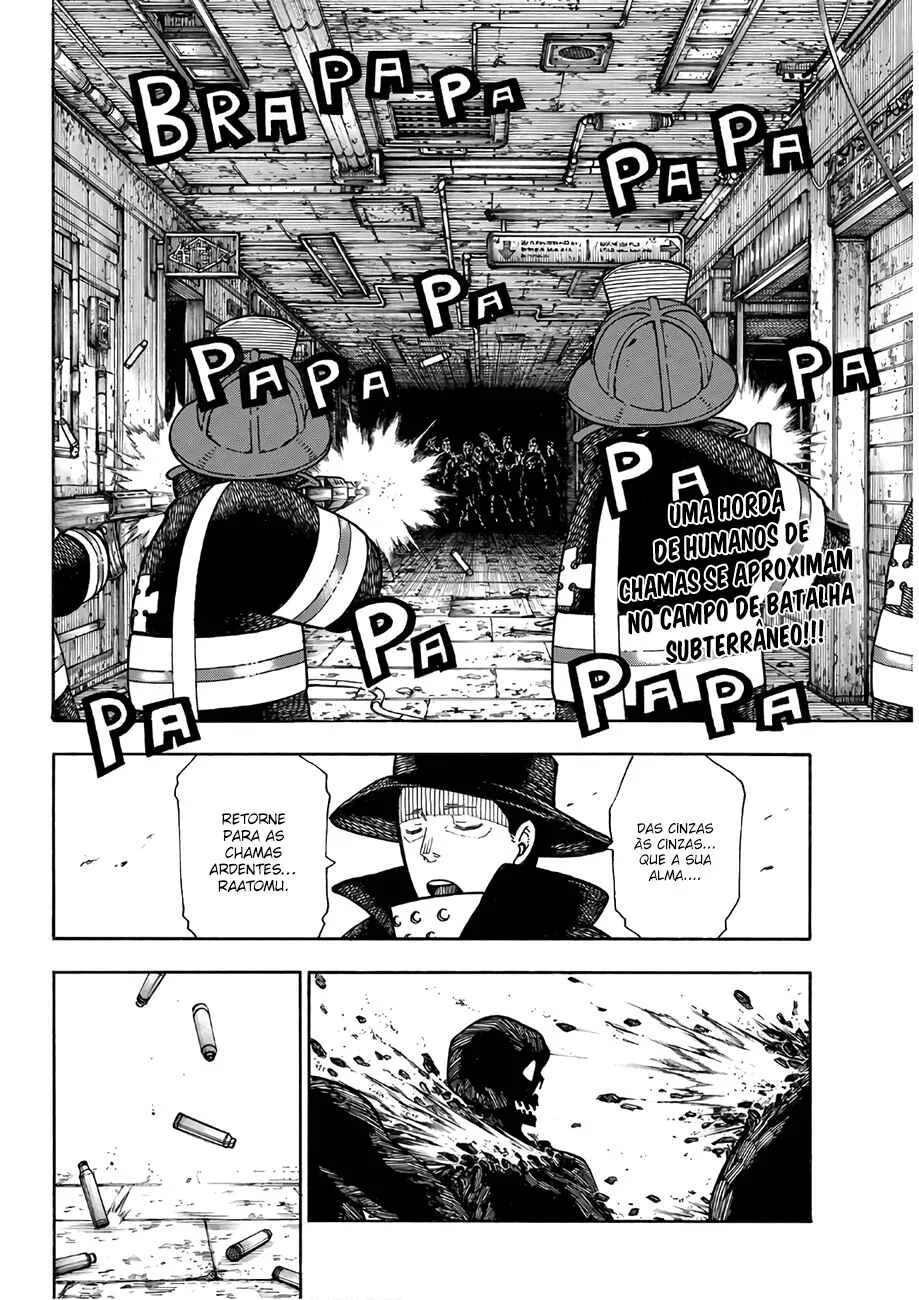 Fire Force Capítulo 2 – O Demônio, O Cavaleiro, E a Bruxa