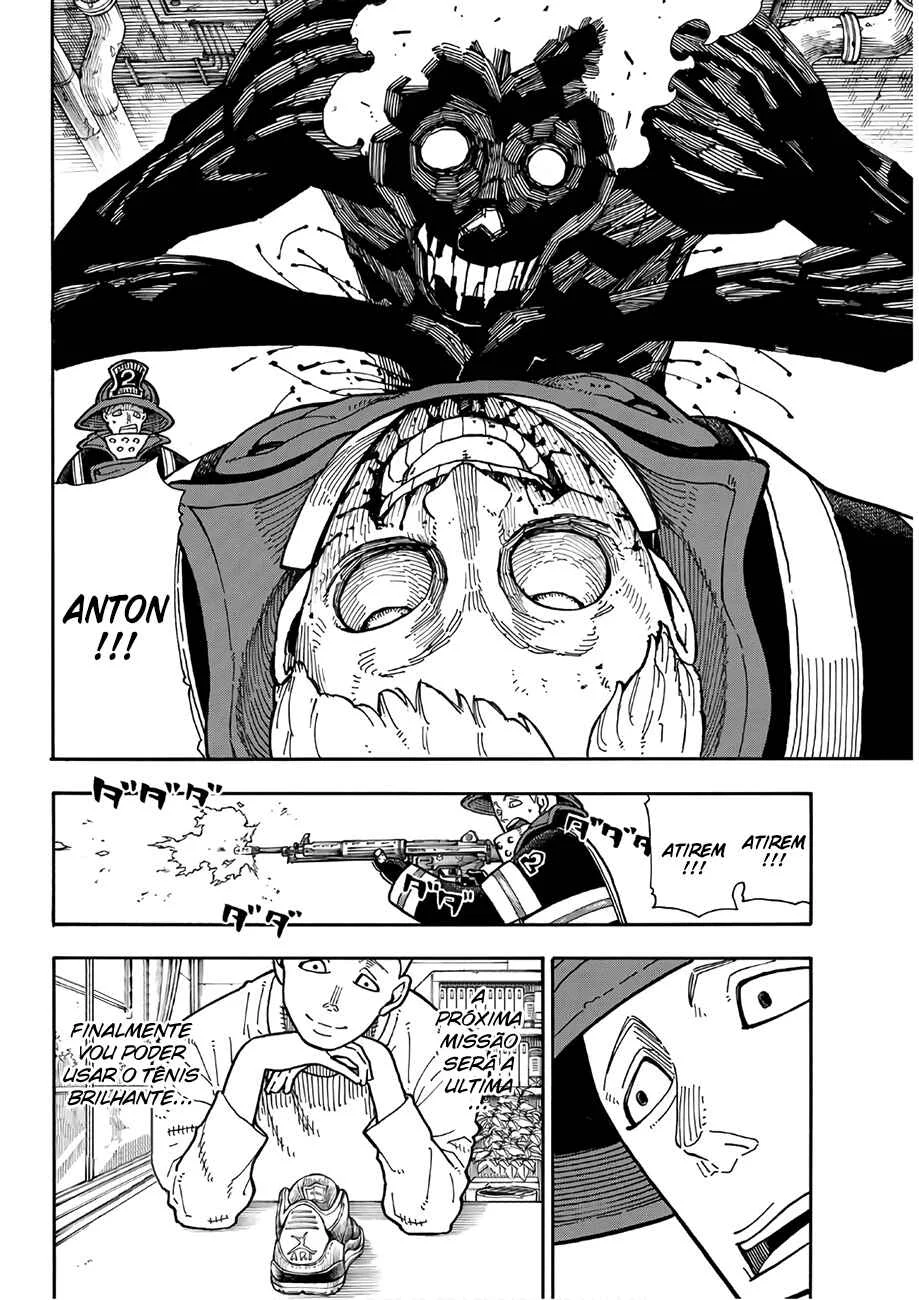 Fire Force Capítulo 2 – O Demônio, O Cavaleiro, E a Bruxa