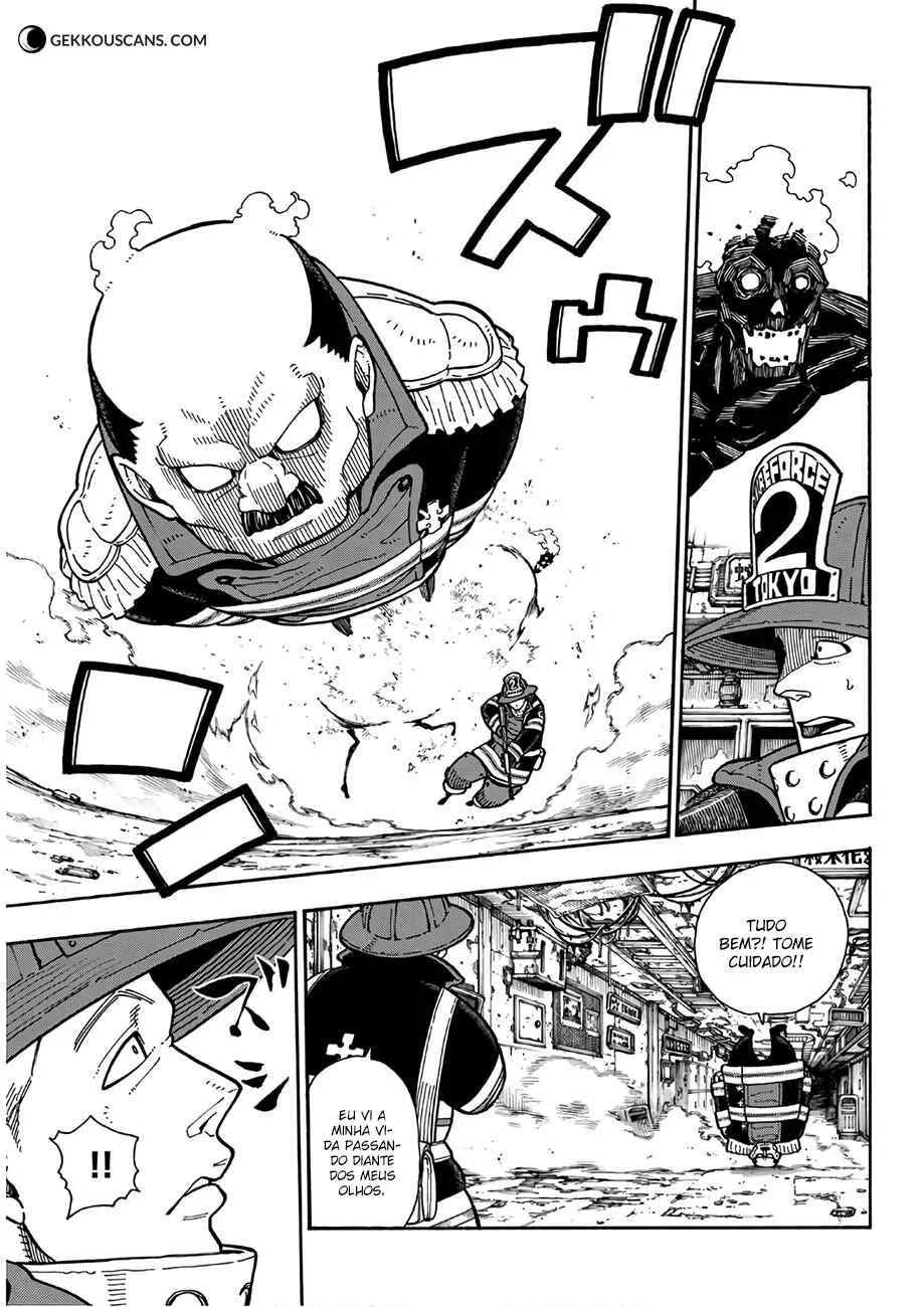 Fire Force Capítulo 2 – O Demônio, O Cavaleiro, E a Bruxa