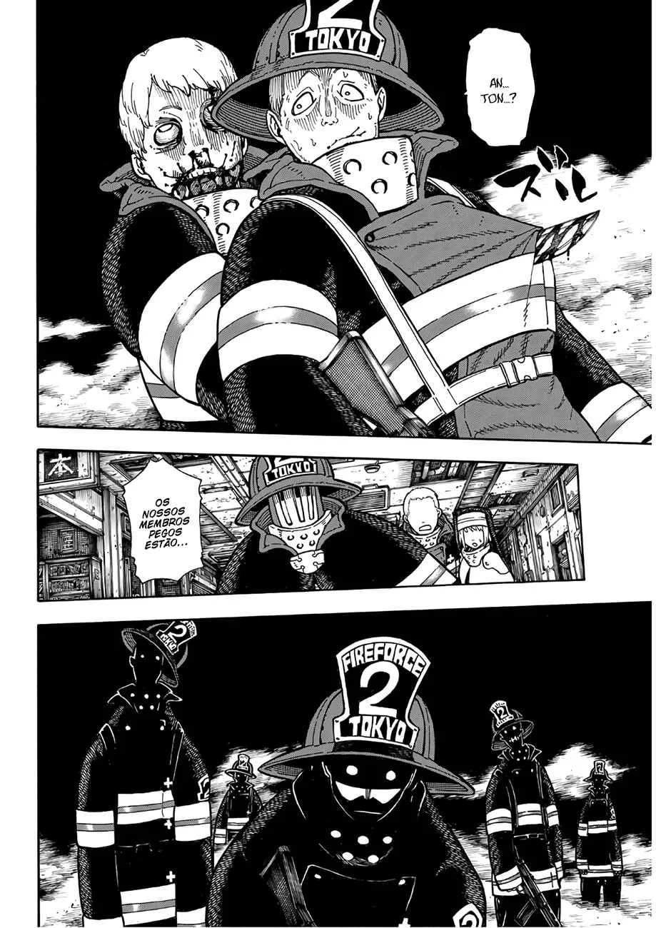 Fire Force Capítulo 2 – O Demônio, O Cavaleiro, E a Bruxa