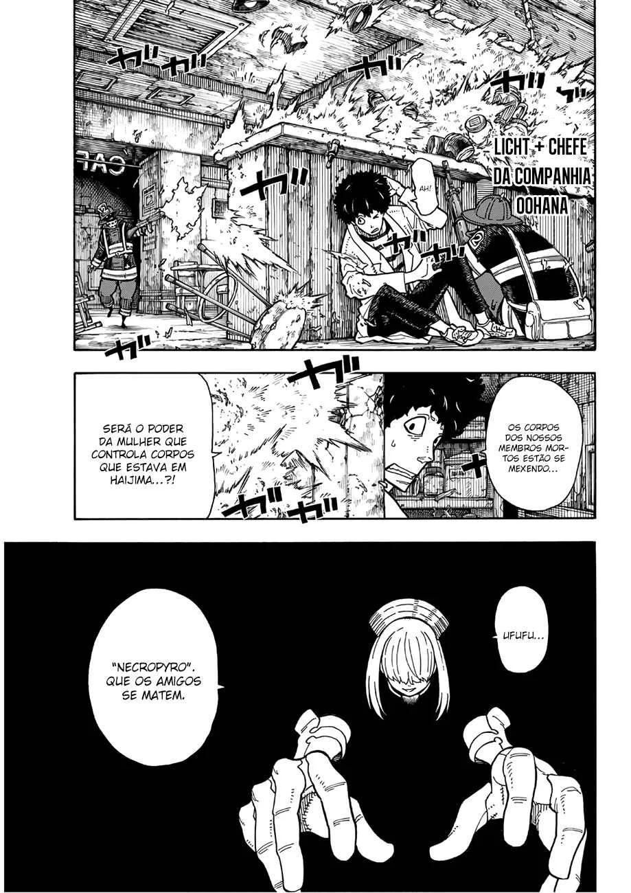 Fire Force Capítulo 2 – O Demônio, O Cavaleiro, E a Bruxa