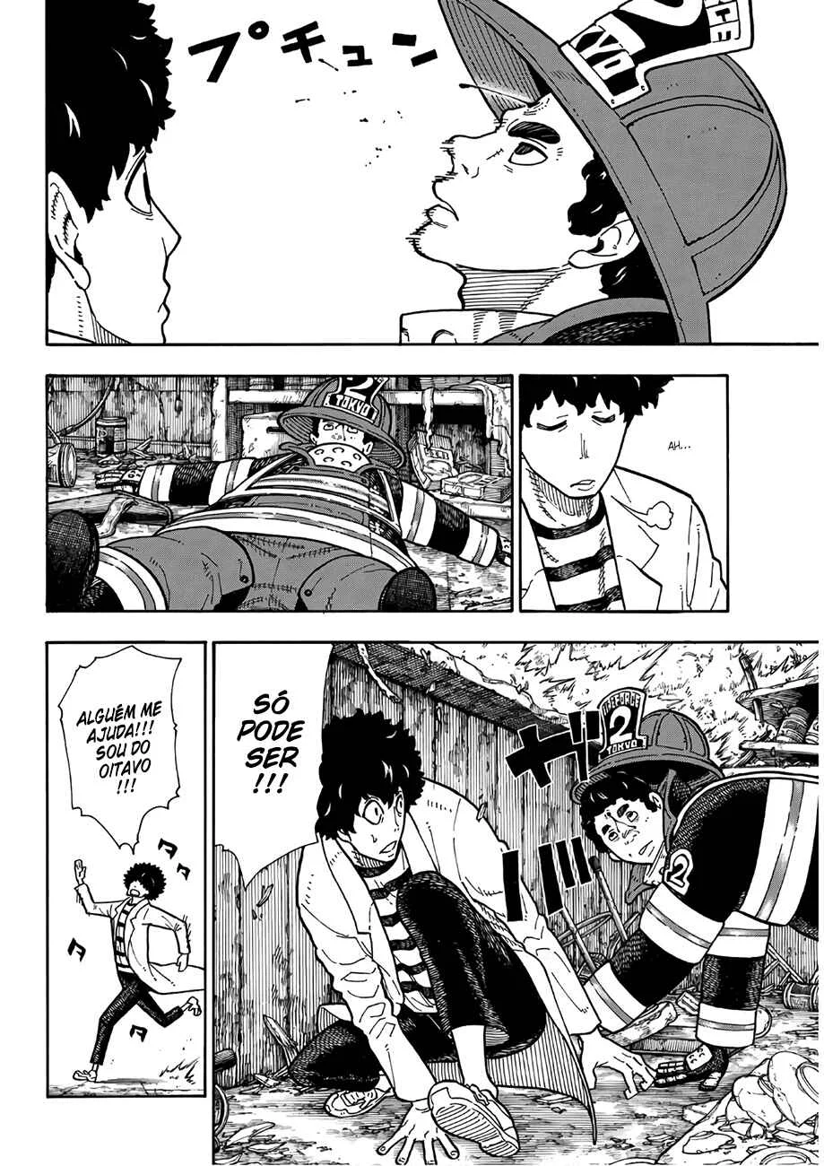 Fire Force Capítulo 2 – O Demônio, O Cavaleiro, E a Bruxa