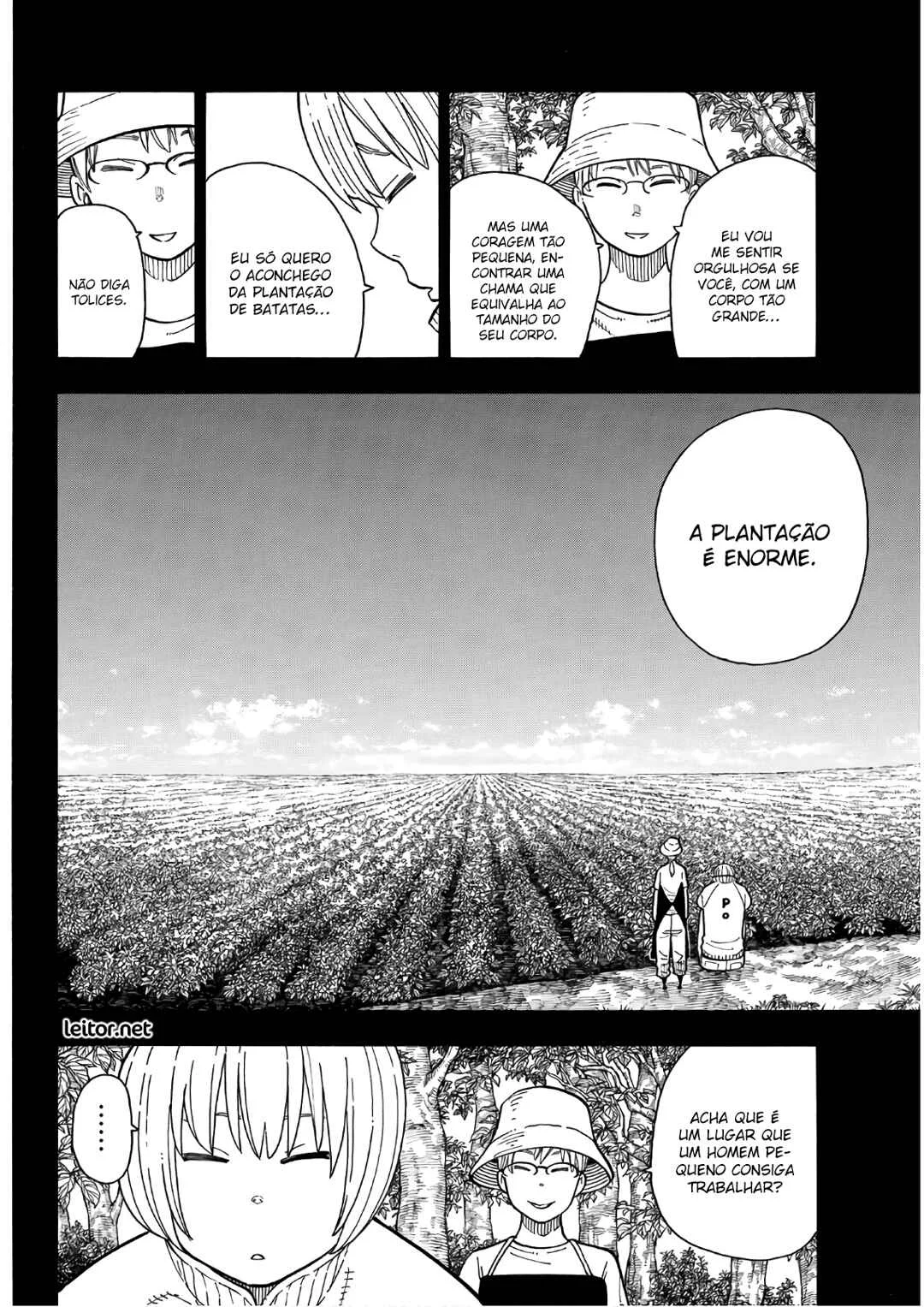 Fire Force Capítulo 2 – O Demônio, O Cavaleiro, E a Bruxa