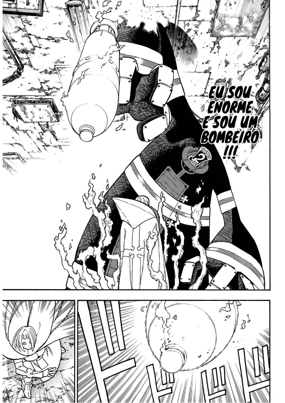 Fire Force Capítulo 2 – O Demônio, O Cavaleiro, E a Bruxa