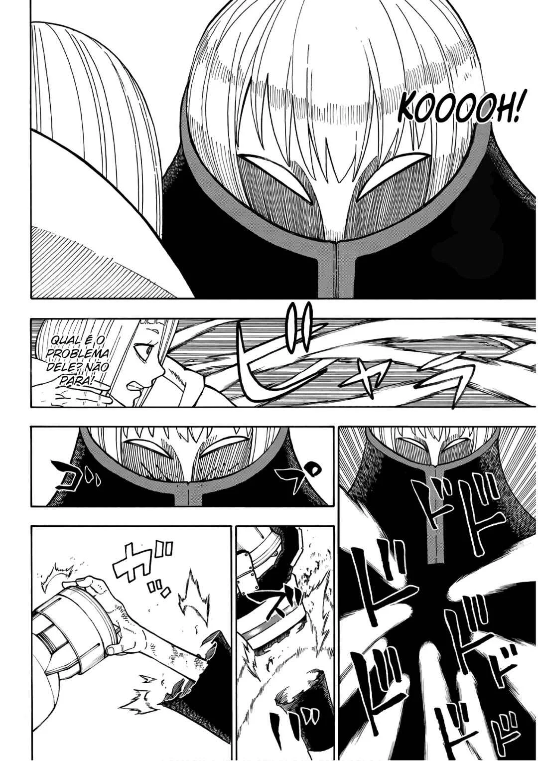 Fire Force Capítulo 2 – O Demônio, O Cavaleiro, E a Bruxa