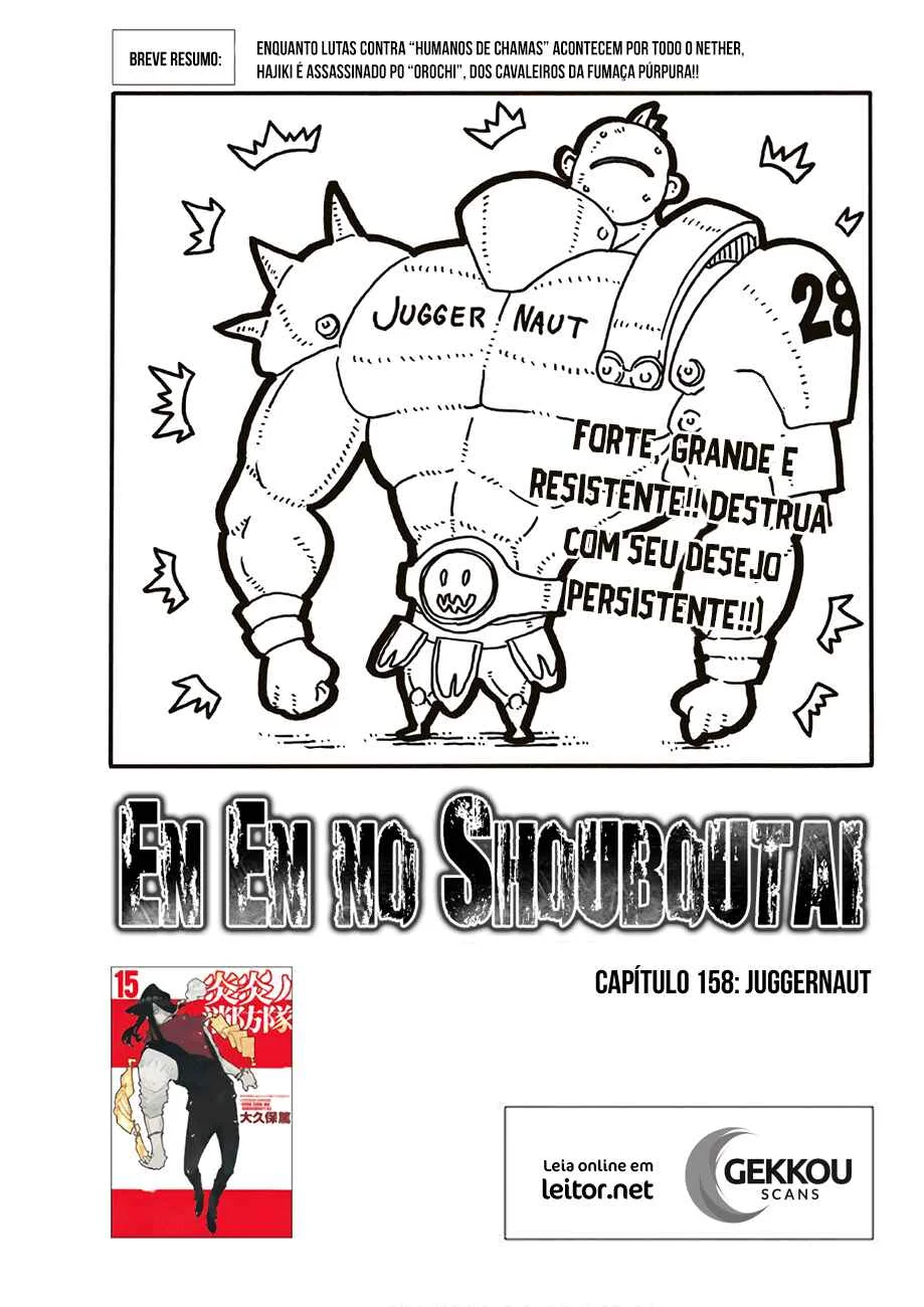 Fire Force Capítulo 2 – O Demônio, O Cavaleiro, E a Bruxa