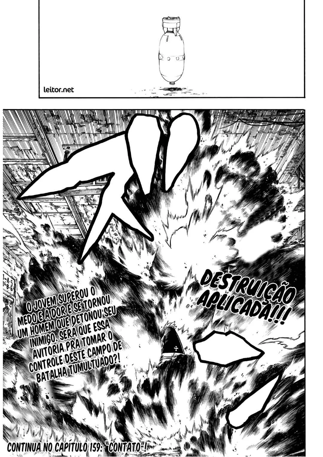 Fire Force Capítulo 2 – O Demônio, O Cavaleiro, E a Bruxa