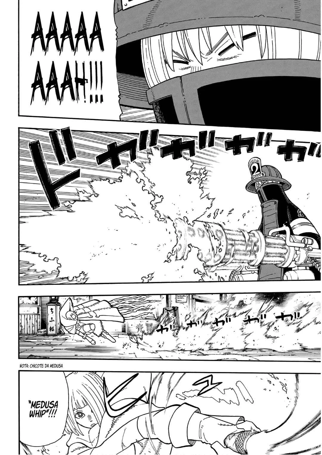 Fire Force Capítulo 2 – O Demônio, O Cavaleiro, E a Bruxa