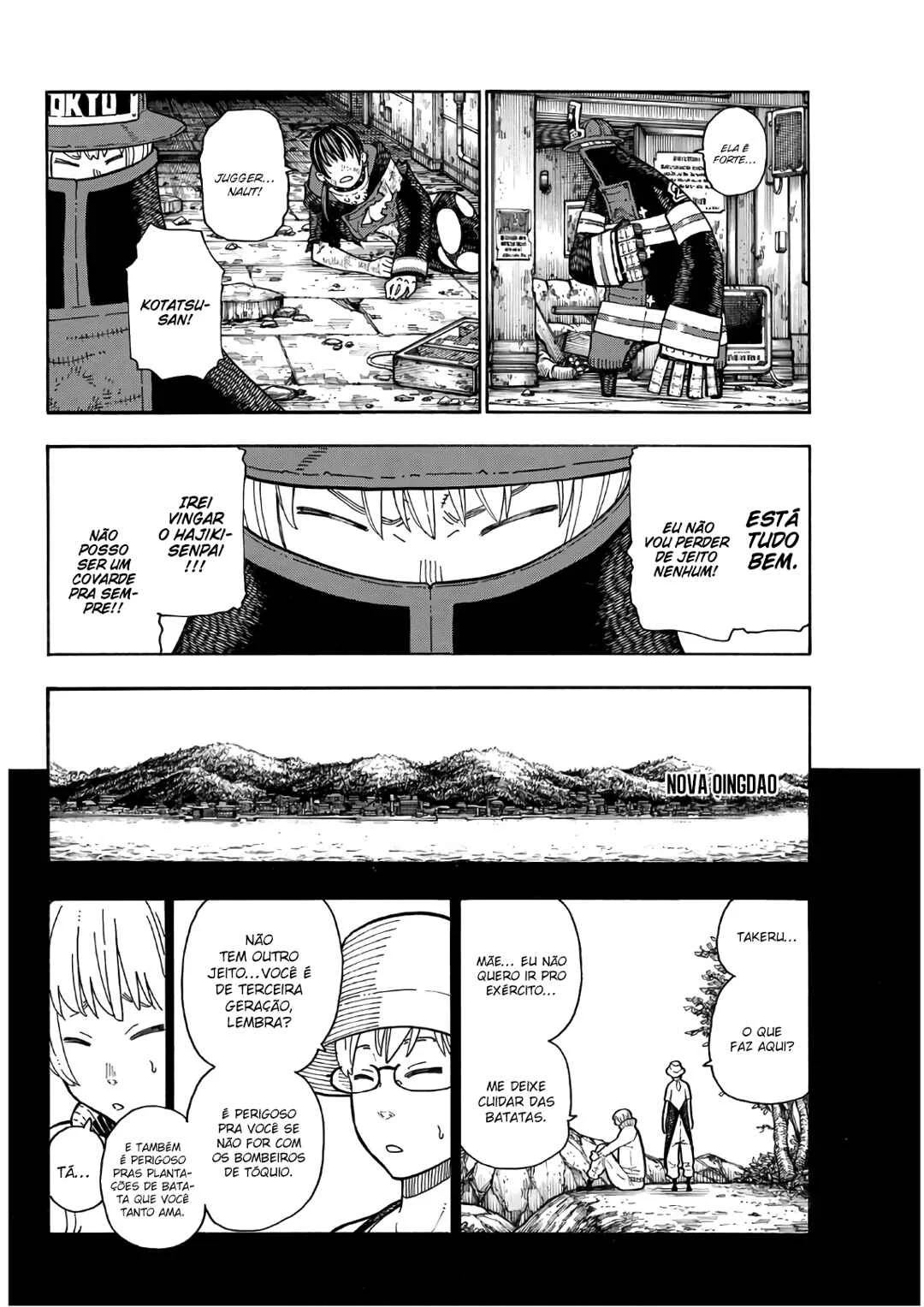 Fire Force Capítulo 2 – O Demônio, O Cavaleiro, E a Bruxa