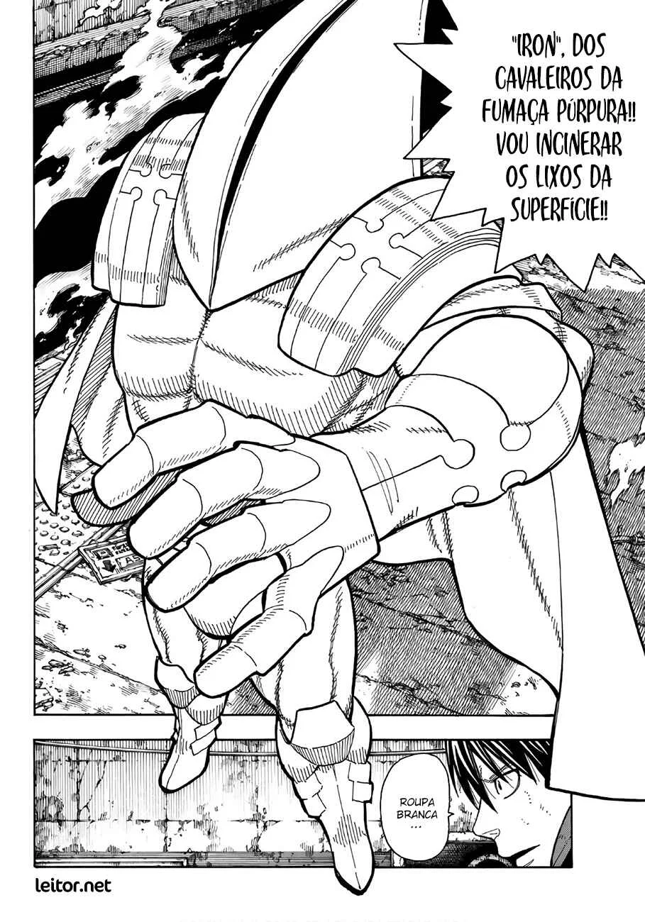 Fire Force Capítulo 2 – O Demônio, O Cavaleiro, E a Bruxa