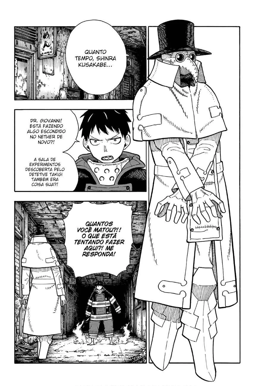 Fire Force Capítulo 2 – O Demônio, O Cavaleiro, E a Bruxa