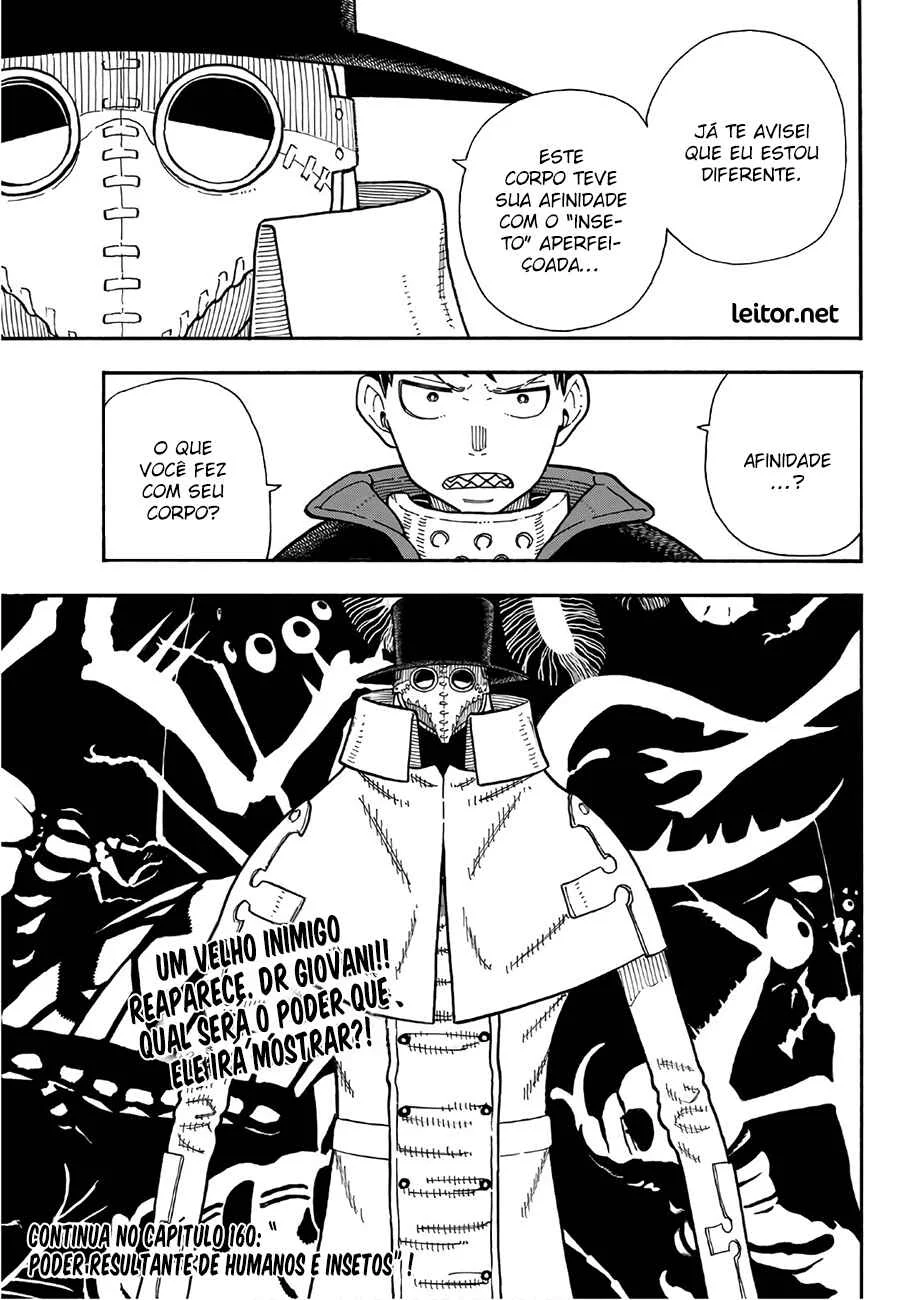 Fire Force Capítulo 2 – O Demônio, O Cavaleiro, E a Bruxa