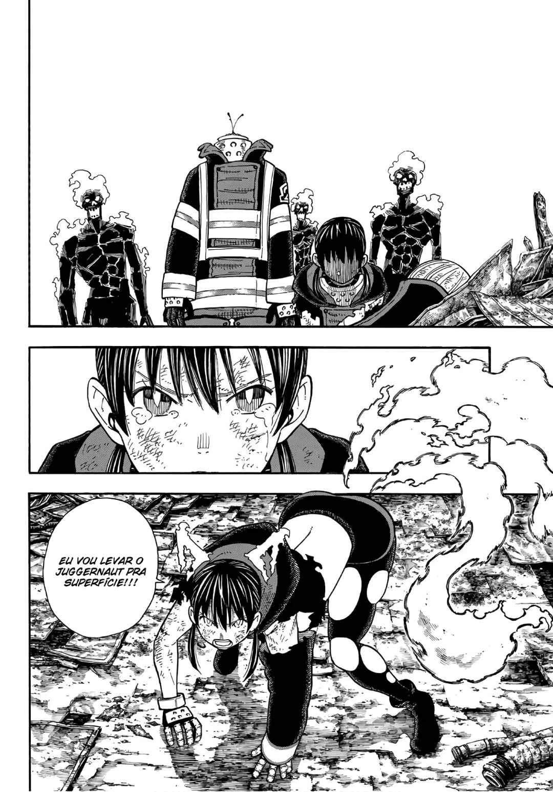 Fire Force Capítulo 2 – O Demônio, O Cavaleiro, E a Bruxa