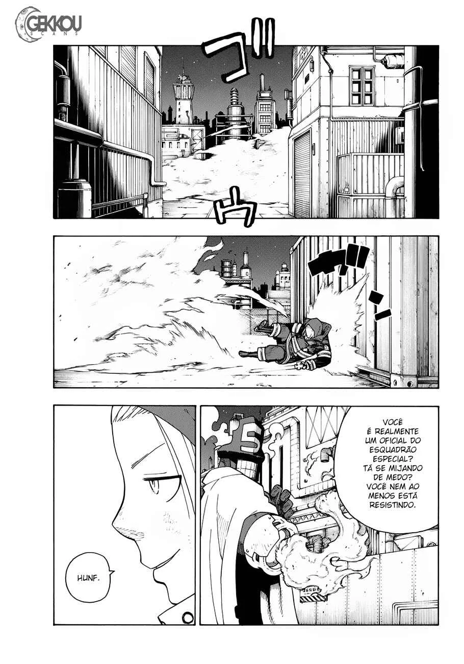 Fire Force Capítulo 2 – O Demônio, O Cavaleiro, E a Bruxa
