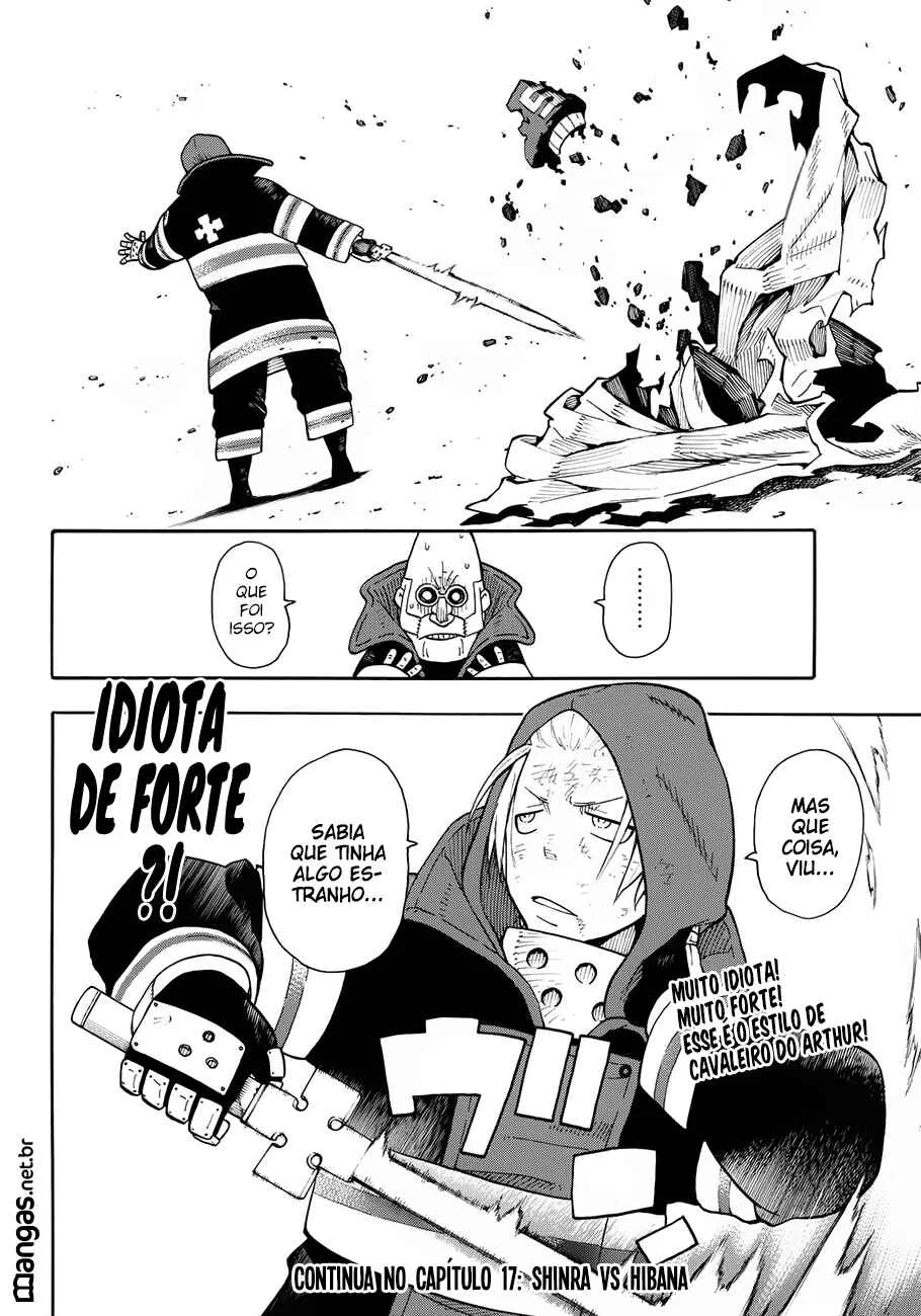 Fire Force Capítulo 2 – O Demônio, O Cavaleiro, E a Bruxa