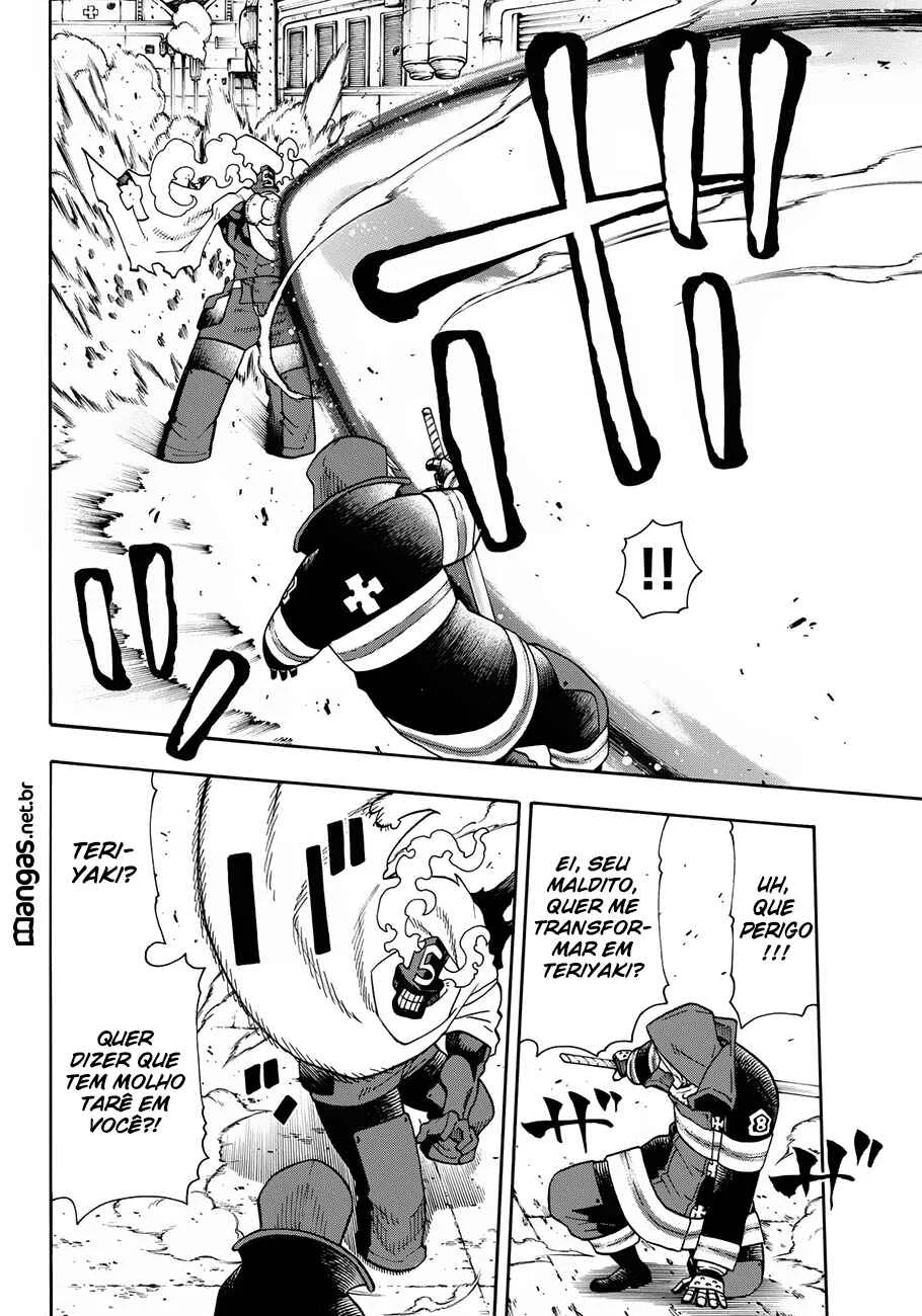 Fire Force Capítulo 2 – O Demônio, O Cavaleiro, E a Bruxa