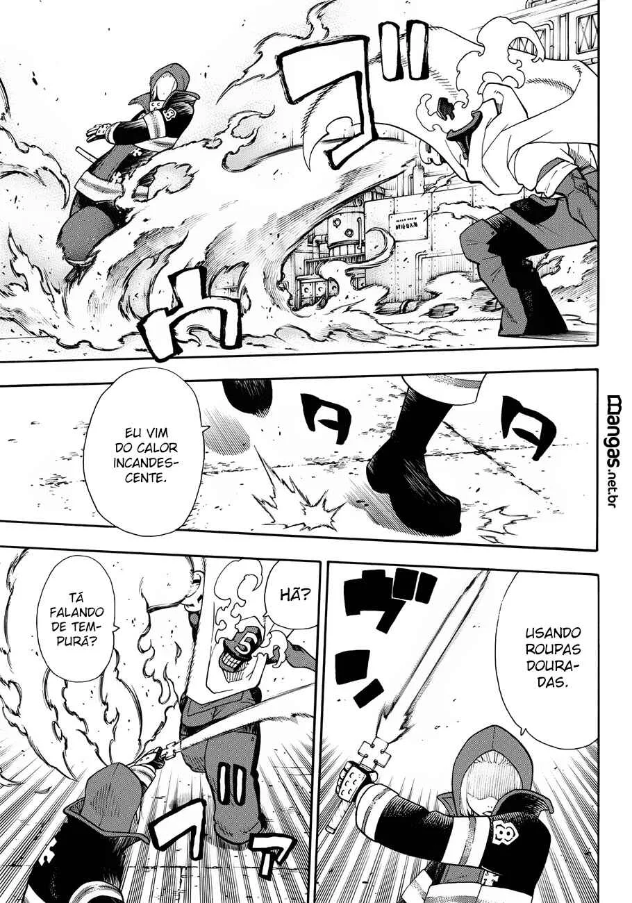 Fire Force Capítulo 2 – O Demônio, O Cavaleiro, E a Bruxa