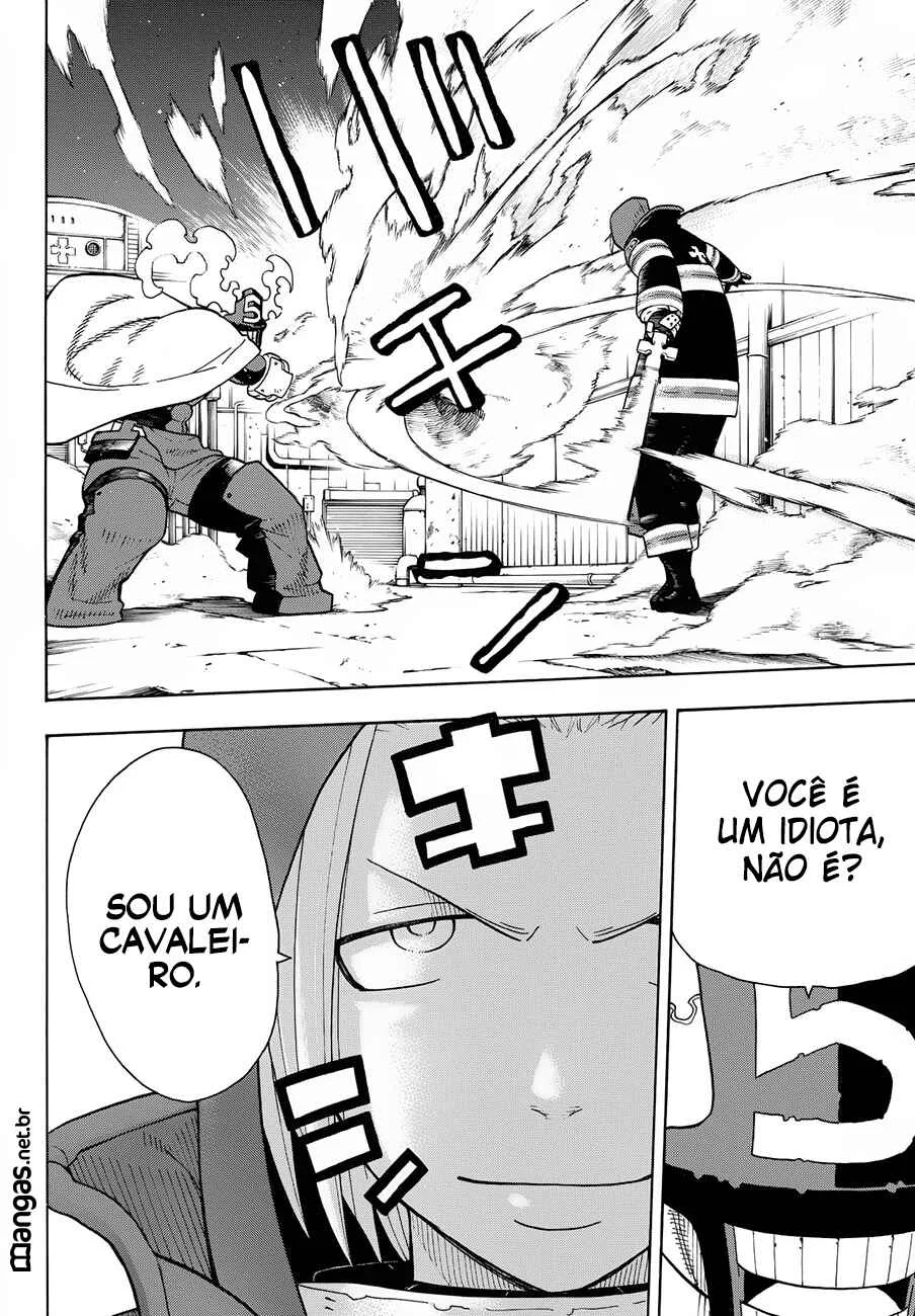 Fire Force Capítulo 2 – O Demônio, O Cavaleiro, E a Bruxa