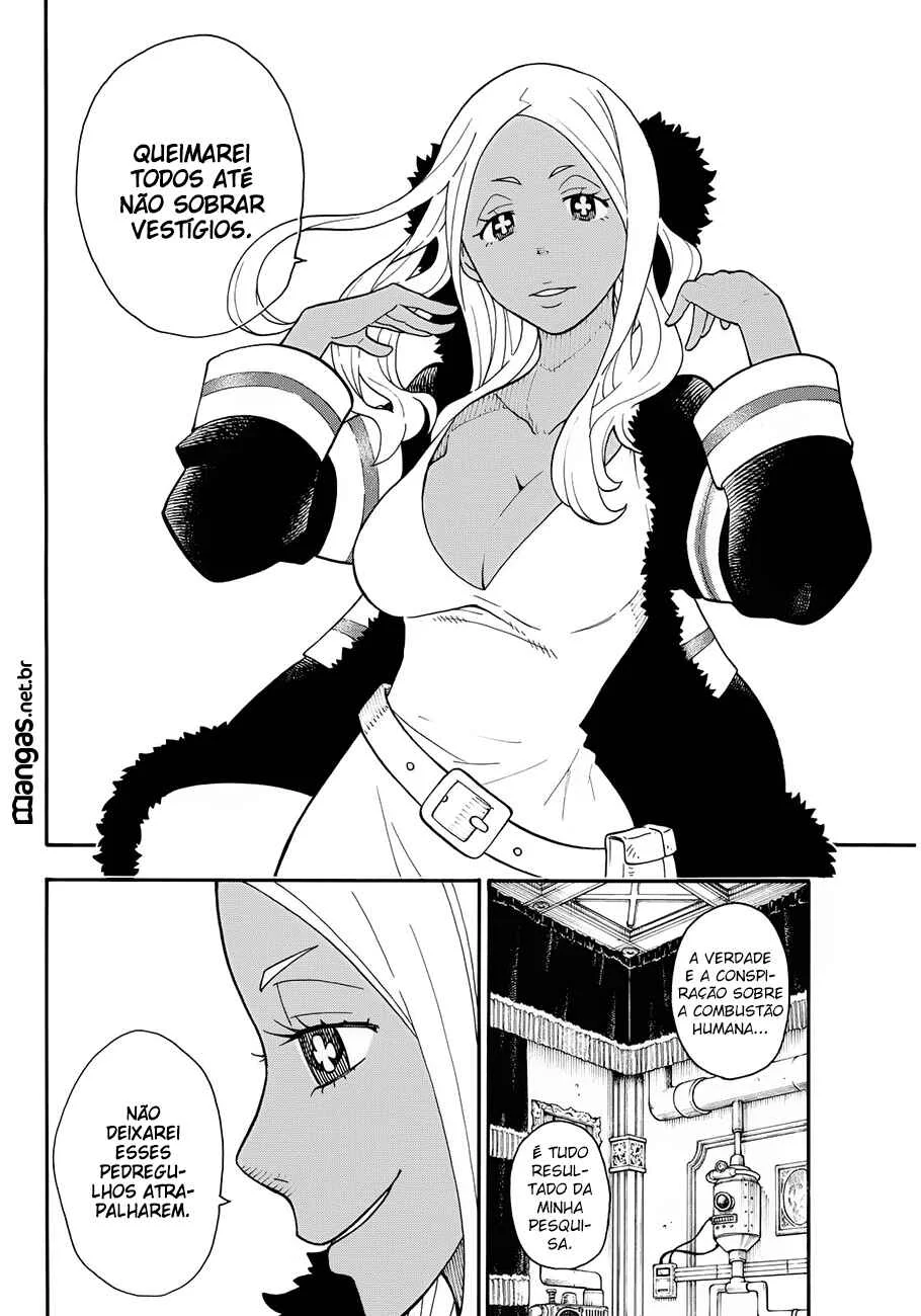 Fire Force Capítulo 2 – O Demônio, O Cavaleiro, E a Bruxa