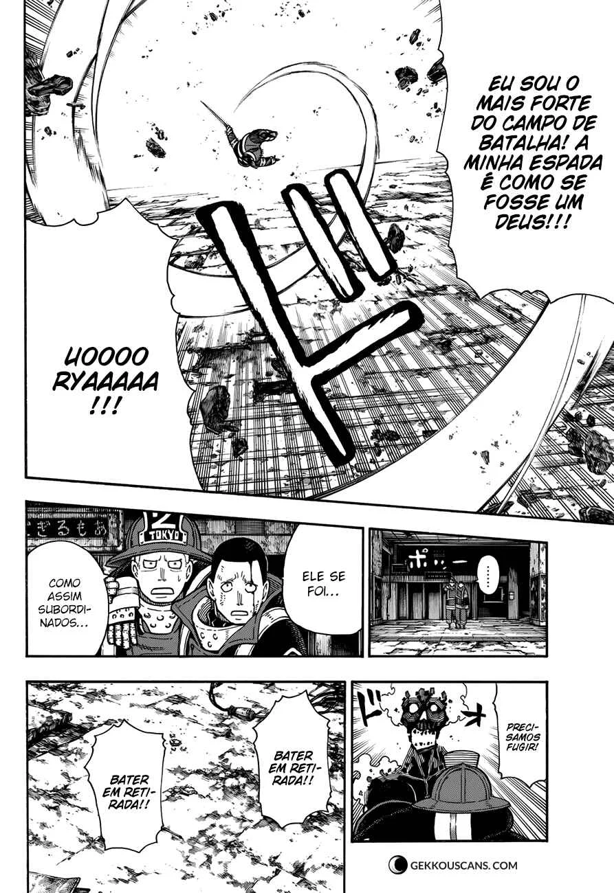 Fire Force Capítulo 2 – O Demônio, O Cavaleiro, E a Bruxa