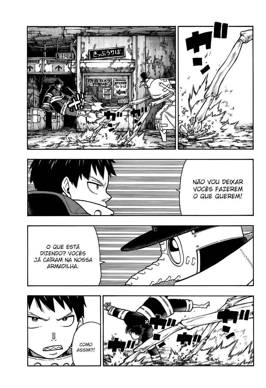 Fire Force Capítulo 2 – O Demônio, O Cavaleiro, E a Bruxa