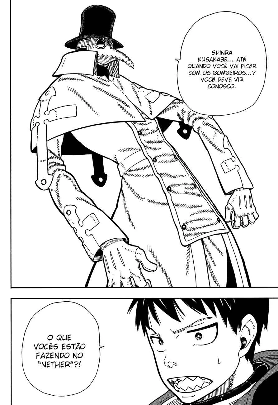 Fire Force Capítulo 2 – O Demônio, O Cavaleiro, E a Bruxa