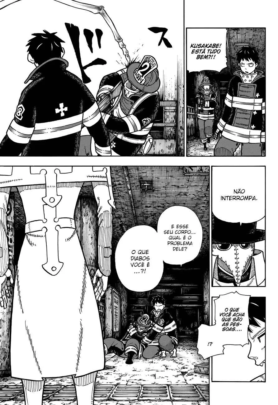 Fire Force Capítulo 2 – O Demônio, O Cavaleiro, E a Bruxa