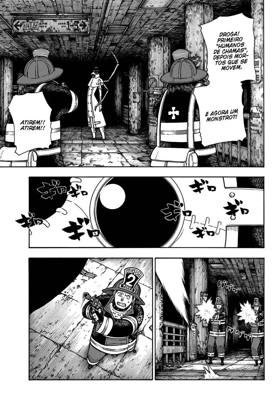 Fire Force Capítulo 2 – O Demônio, O Cavaleiro, E a Bruxa