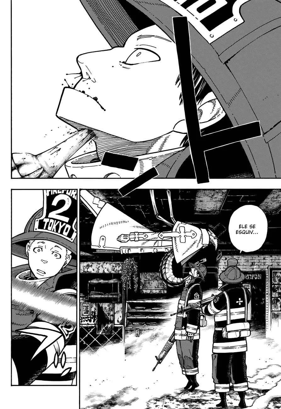 Fire Force Capítulo 2 – O Demônio, O Cavaleiro, E a Bruxa