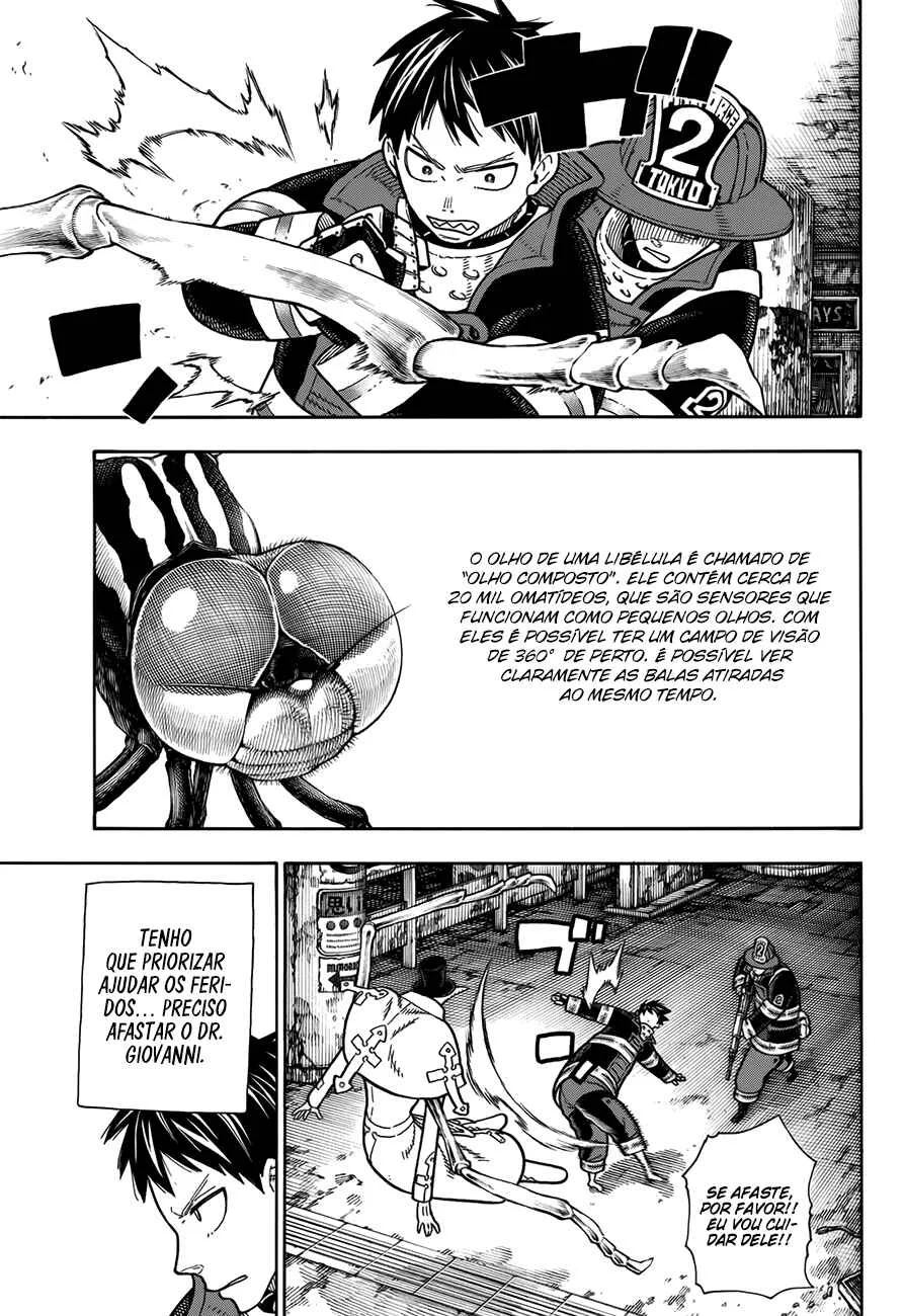 Fire Force Capítulo 2 – O Demônio, O Cavaleiro, E a Bruxa