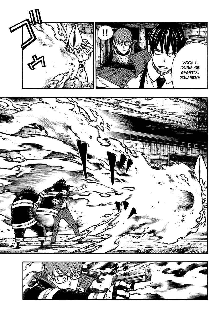 Fire Force Capítulo 2 – O Demônio, O Cavaleiro, E a Bruxa