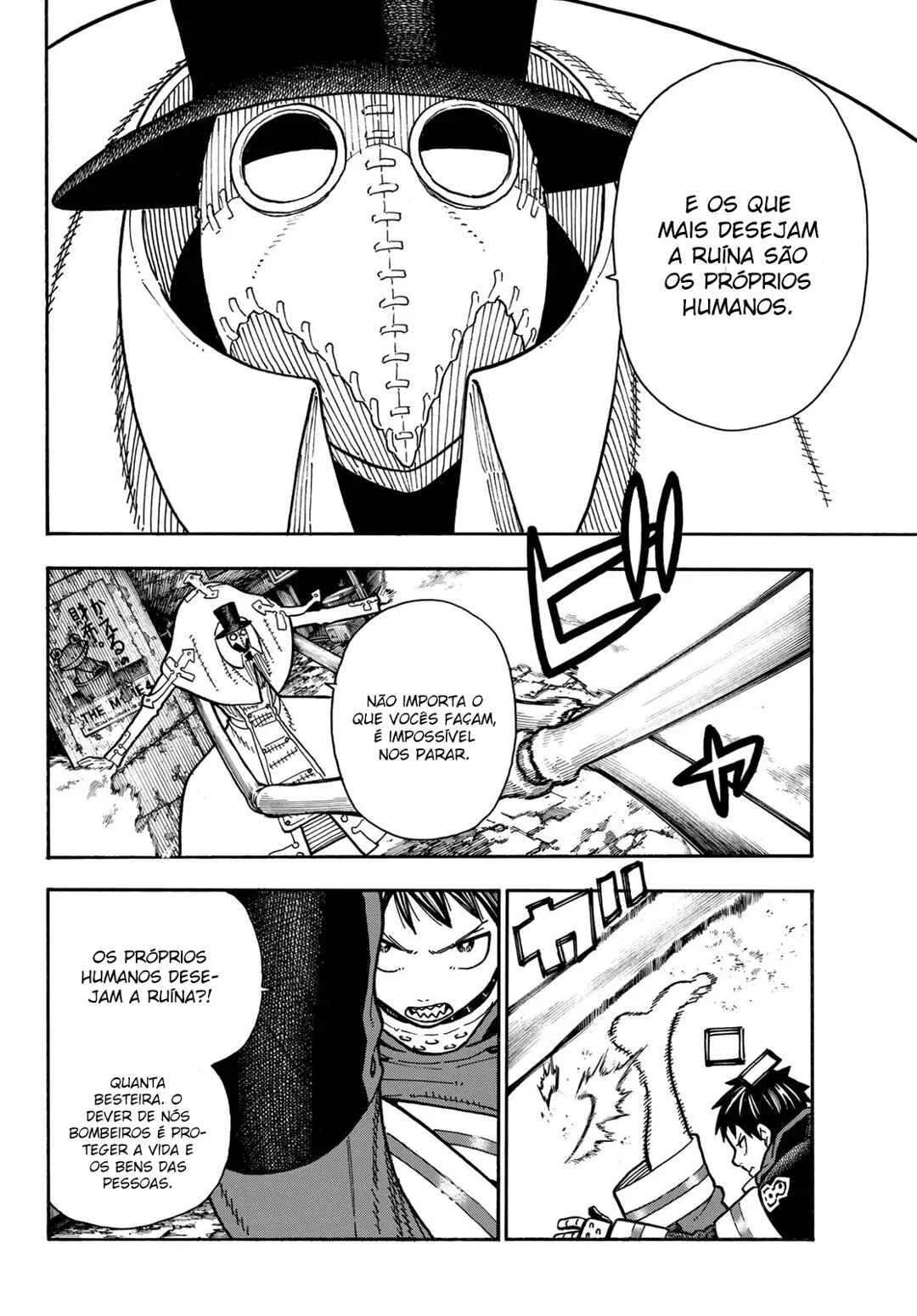 Fire Force Capítulo 2 – O Demônio, O Cavaleiro, E a Bruxa