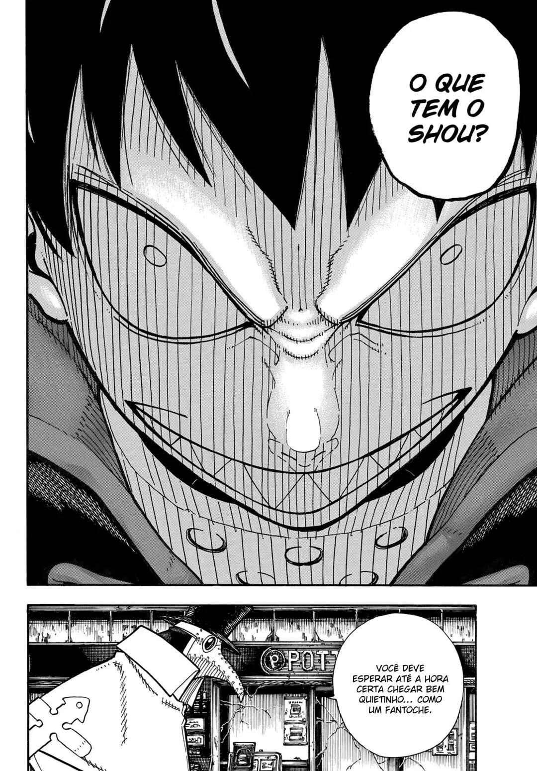 Fire Force Capítulo 2 – O Demônio, O Cavaleiro, E a Bruxa
