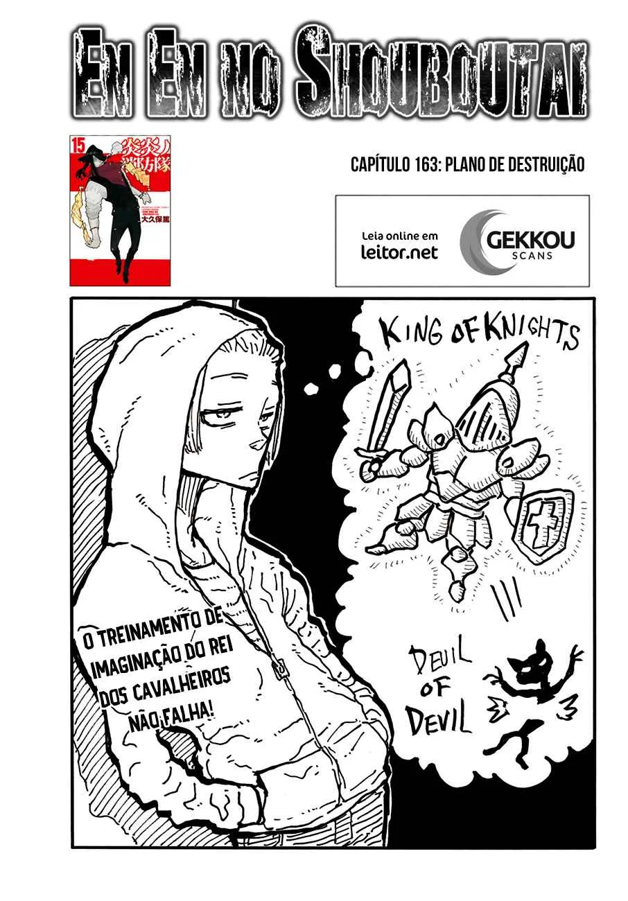 Fire Force Capítulo 2 – O Demônio, O Cavaleiro, E a Bruxa