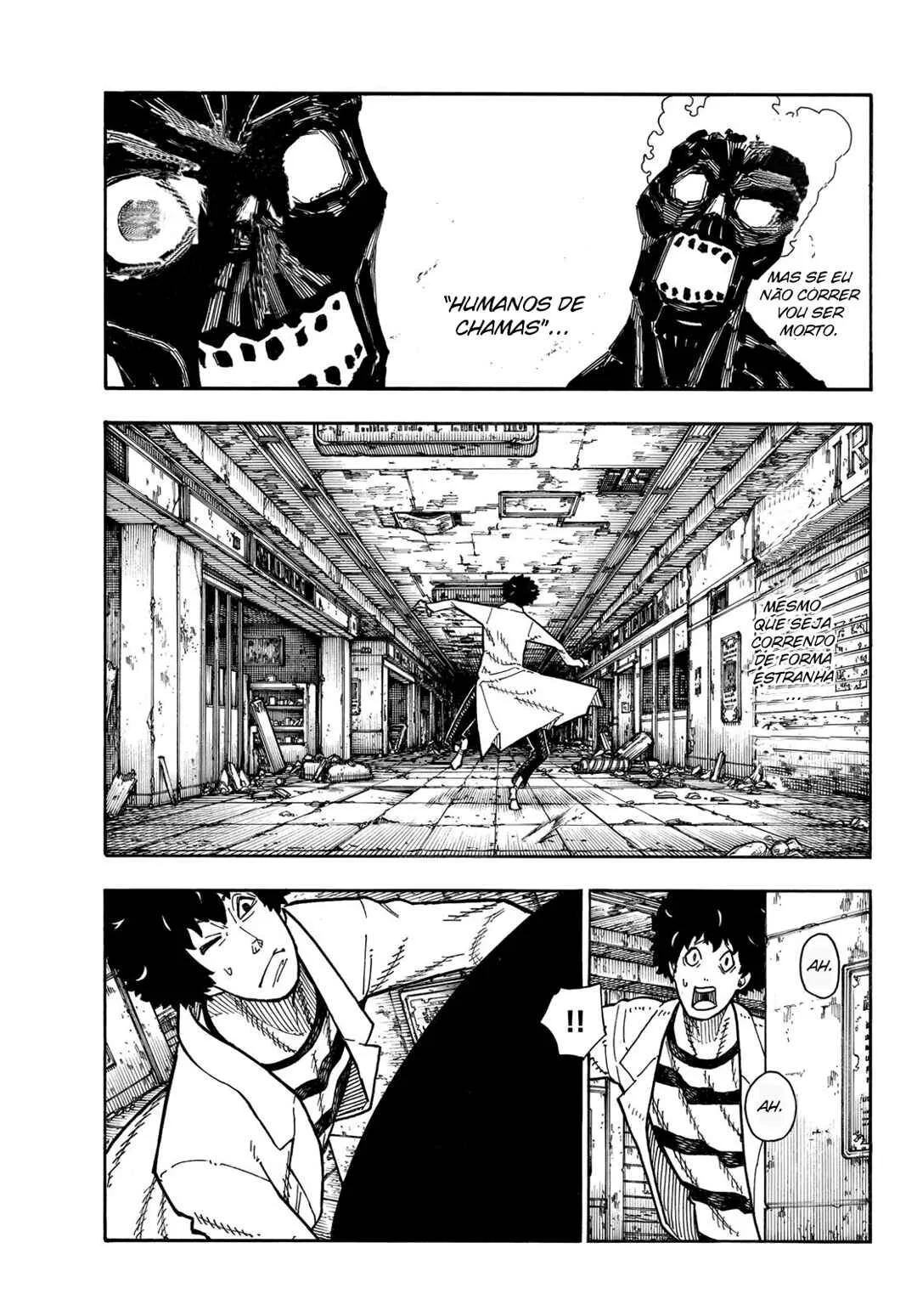 Fire Force Capítulo 2 – O Demônio, O Cavaleiro, E a Bruxa