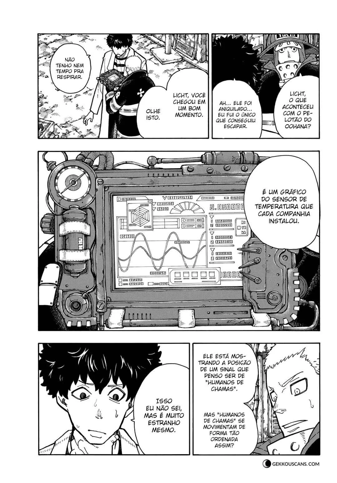 Fire Force Capítulo 2 – O Demônio, O Cavaleiro, E a Bruxa