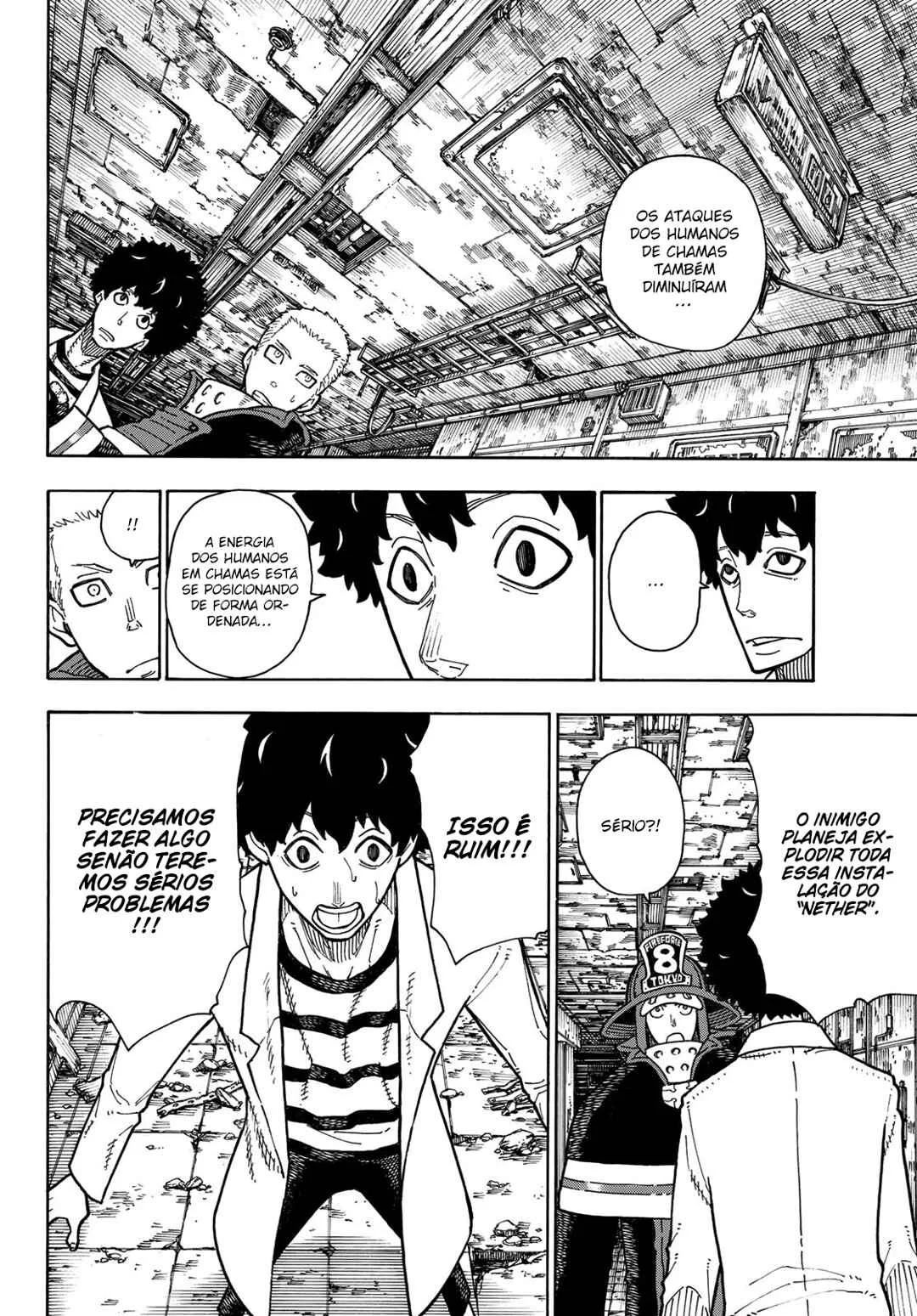 Fire Force Capítulo 2 – O Demônio, O Cavaleiro, E a Bruxa