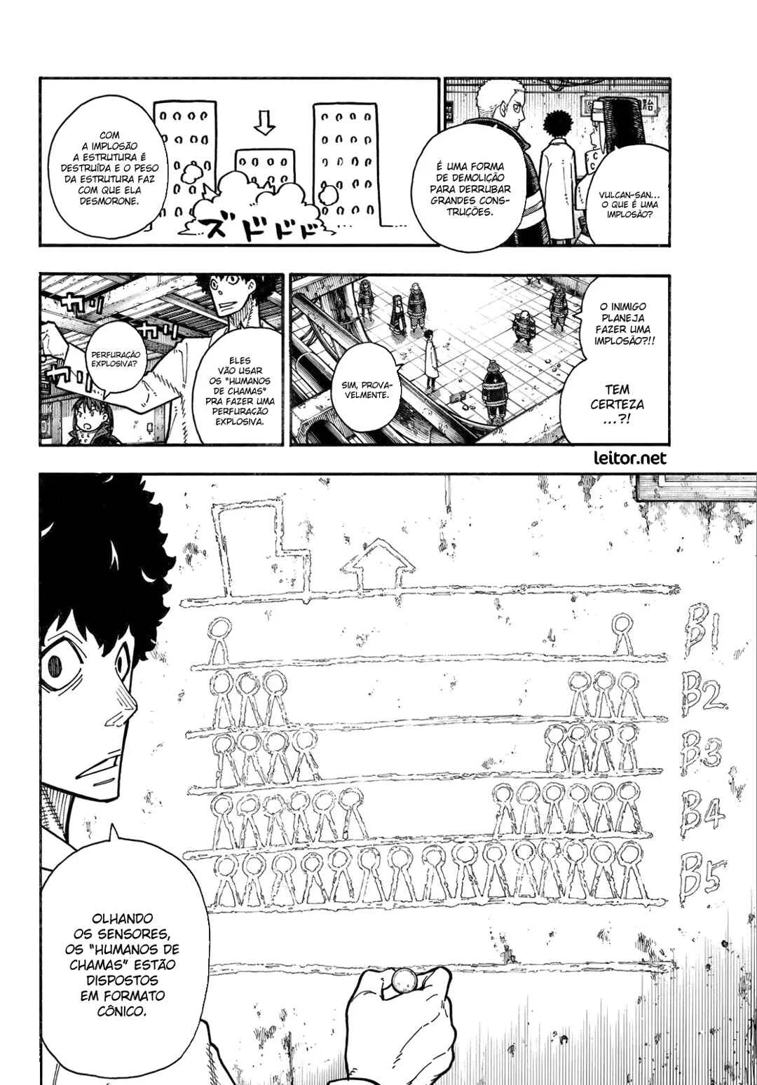 Fire Force Capítulo 2 – O Demônio, O Cavaleiro, E a Bruxa