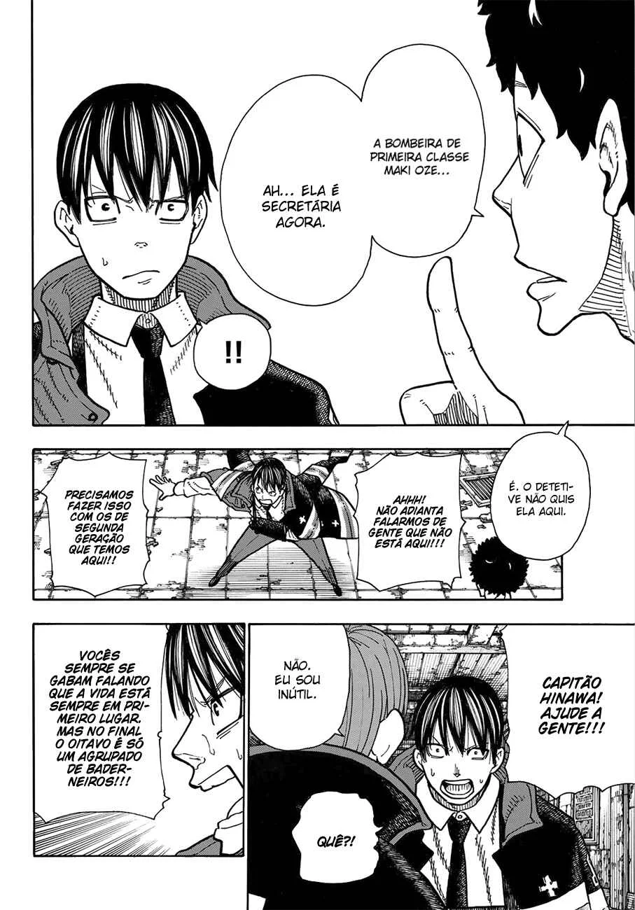 Fire Force Capítulo 2 – O Demônio, O Cavaleiro, E a Bruxa