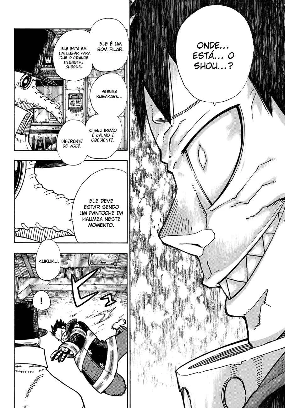 Fire Force Capítulo 2 – O Demônio, O Cavaleiro, E a Bruxa