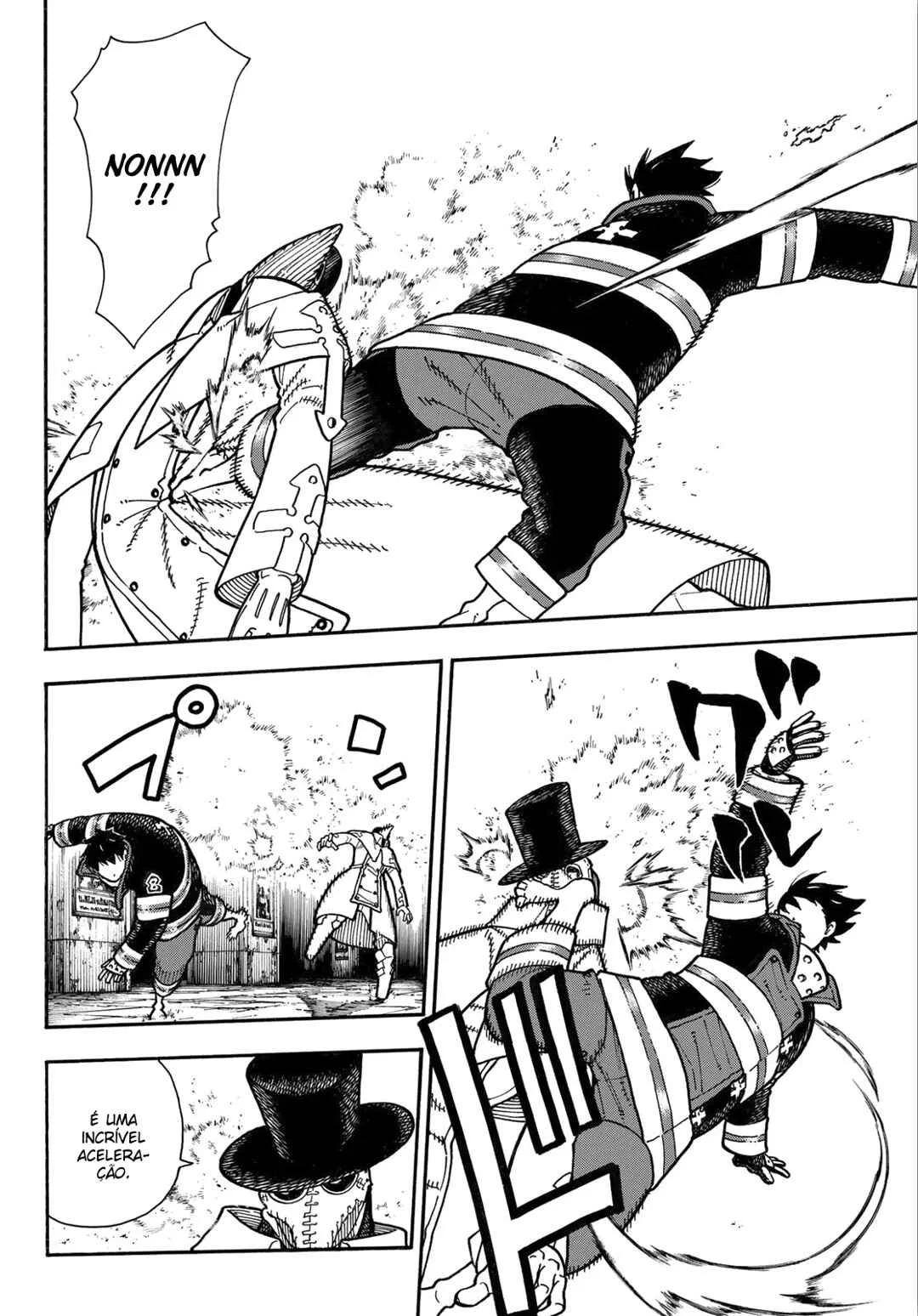 Fire Force Capítulo 2 – O Demônio, O Cavaleiro, E a Bruxa