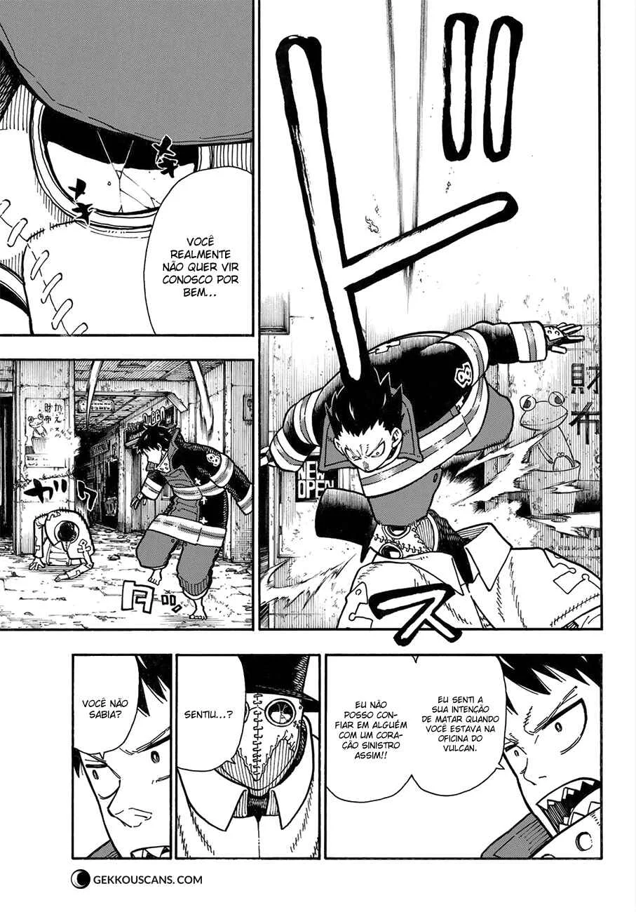 Fire Force Capítulo 2 – O Demônio, O Cavaleiro, E a Bruxa