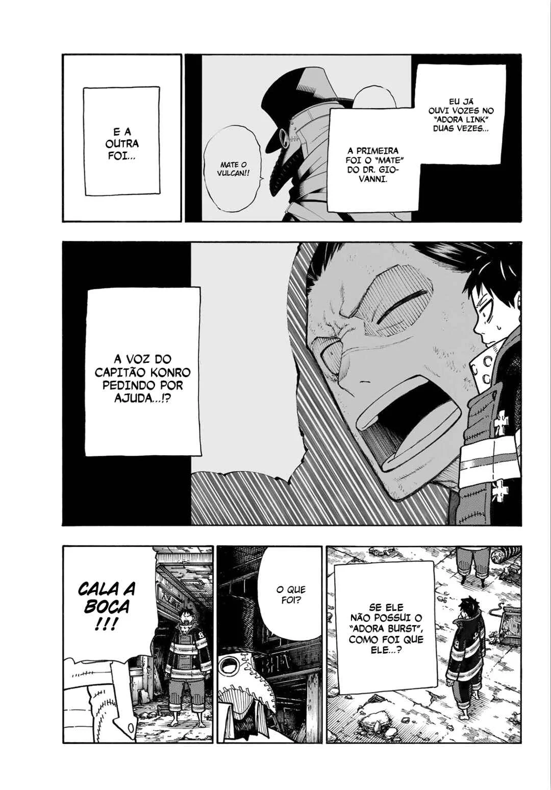 Fire Force Capítulo 2 – O Demônio, O Cavaleiro, E a Bruxa