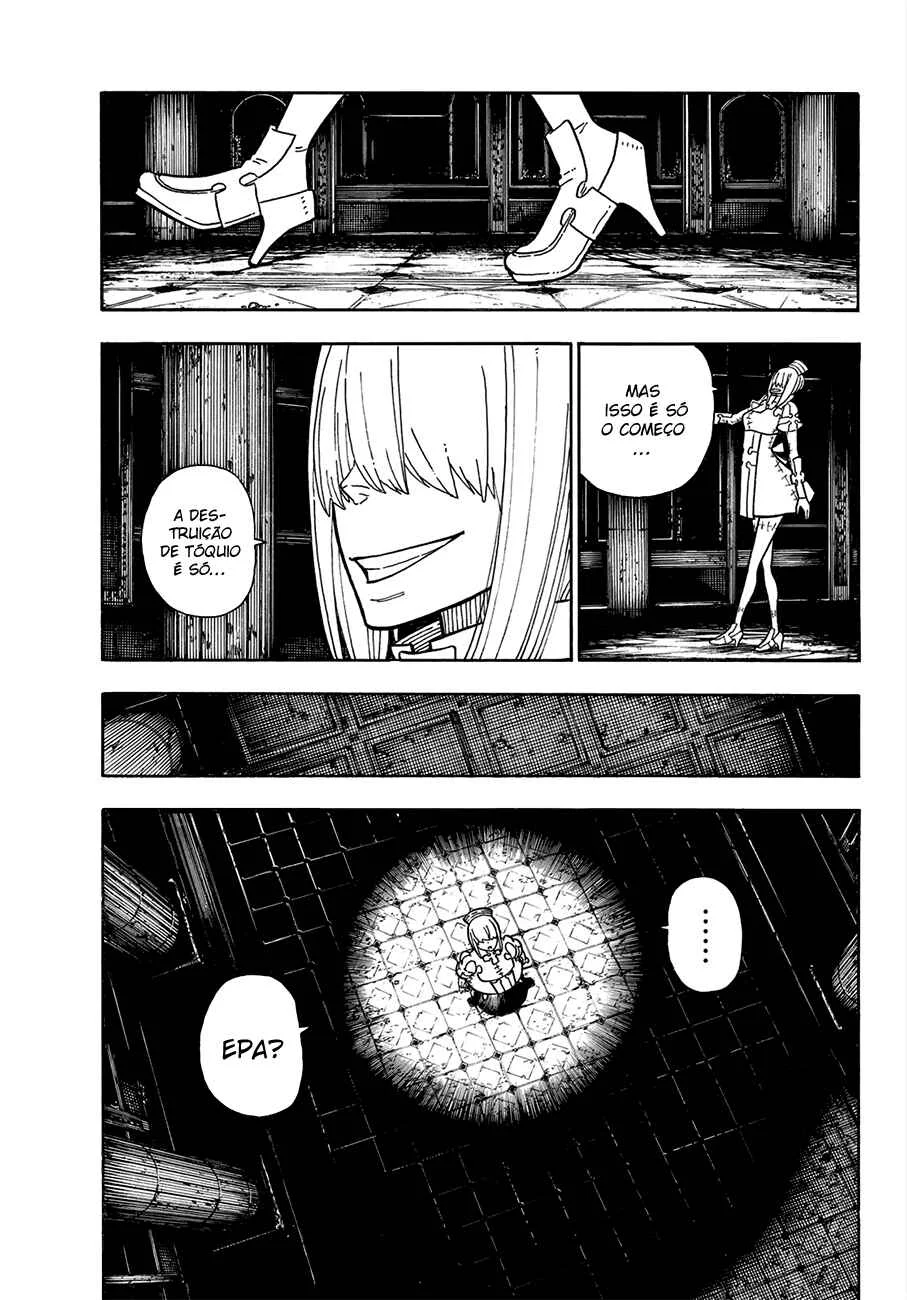 Fire Force Capítulo 2 – O Demônio, O Cavaleiro, E a Bruxa