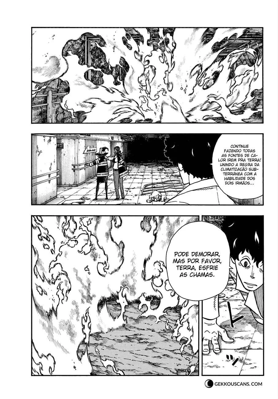 Fire Force Capítulo 2 – O Demônio, O Cavaleiro, E a Bruxa
